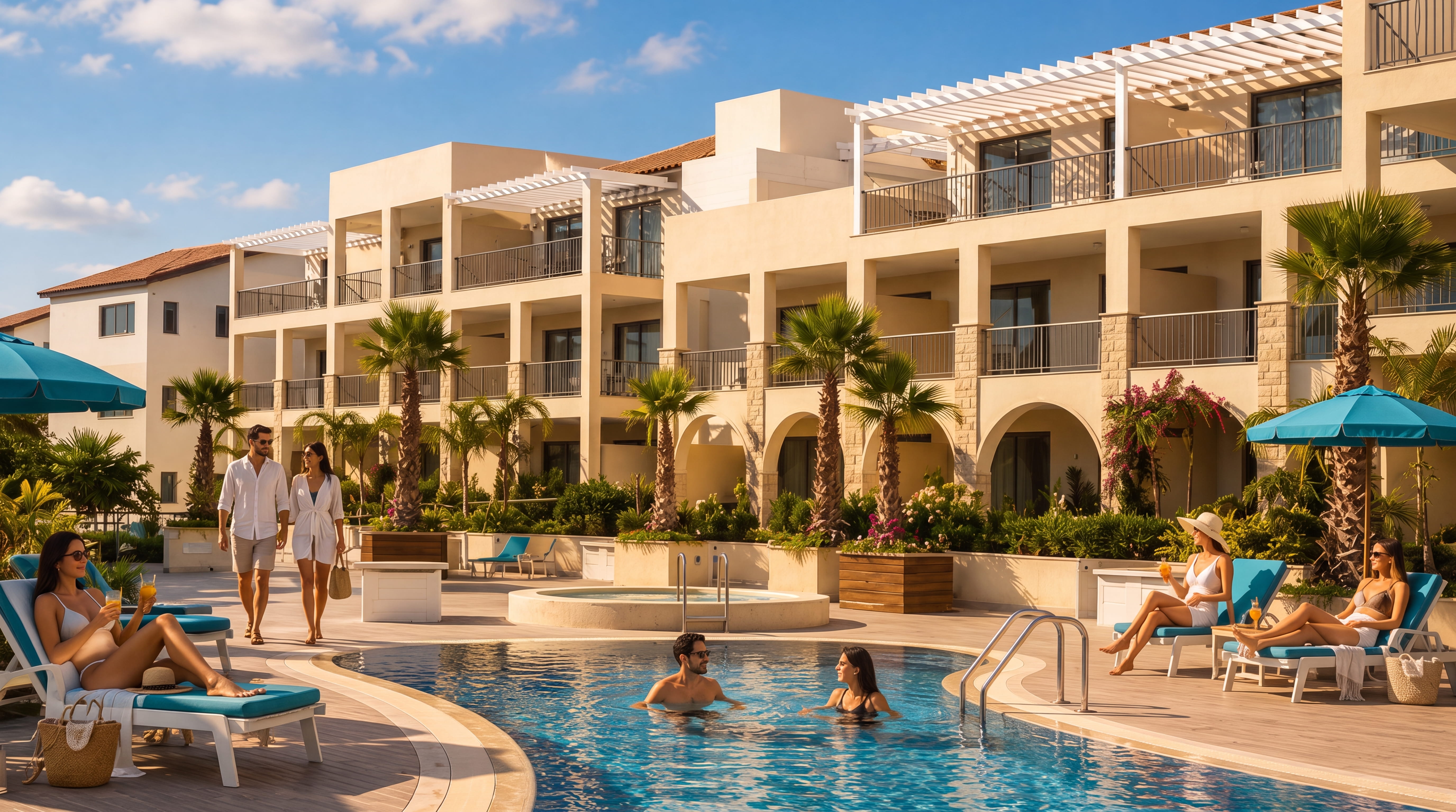 Pools, Padel, Spa, Dining